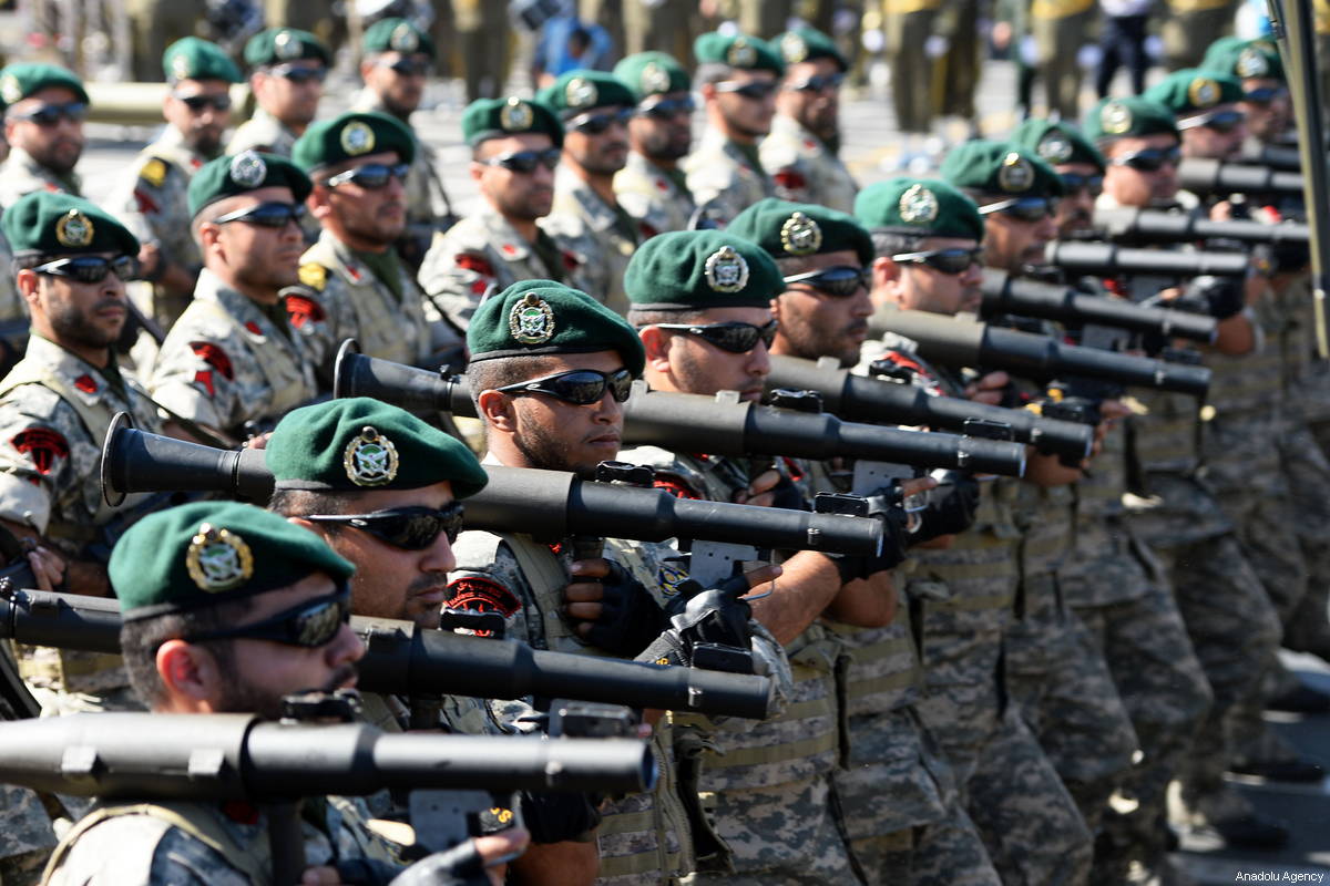 Armia irańska.